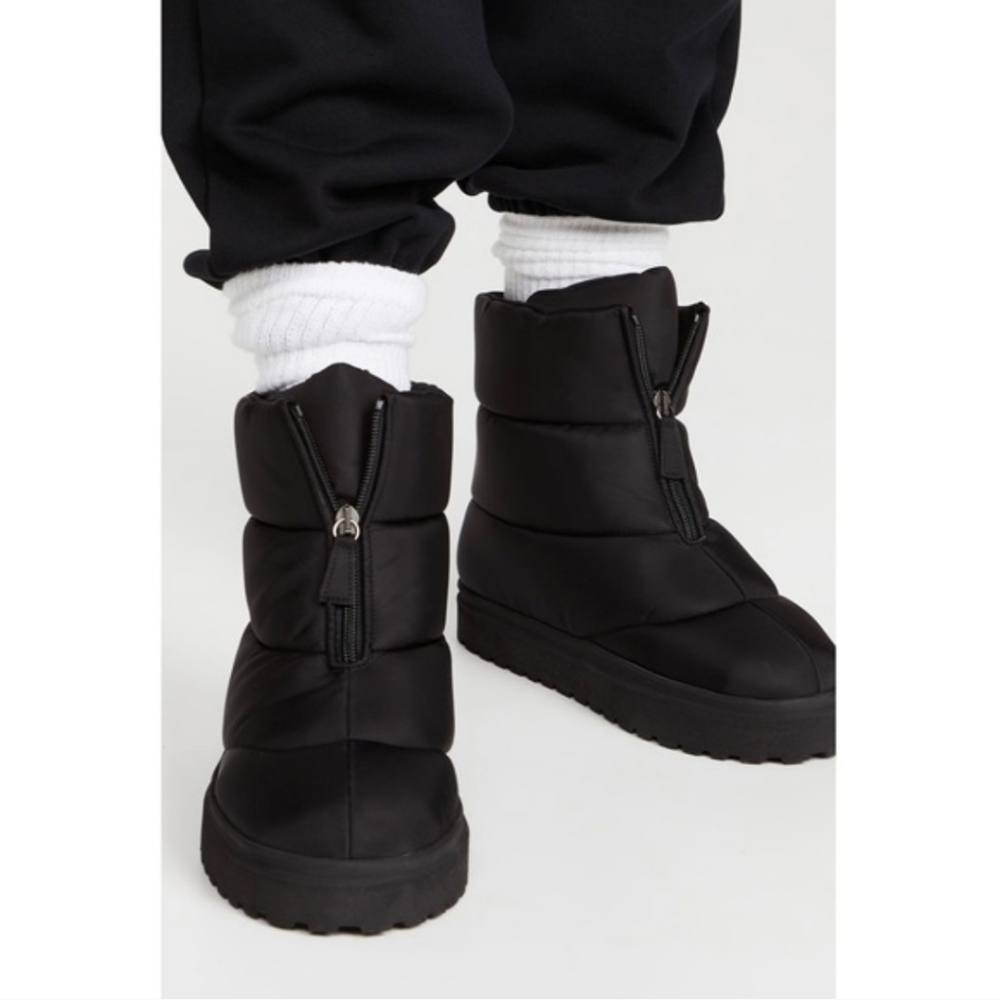 Gia Borghini Black  Puffy Boot